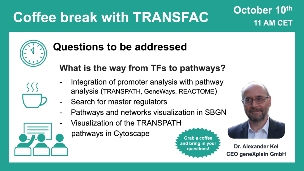 What is the way from TFs to pathways?